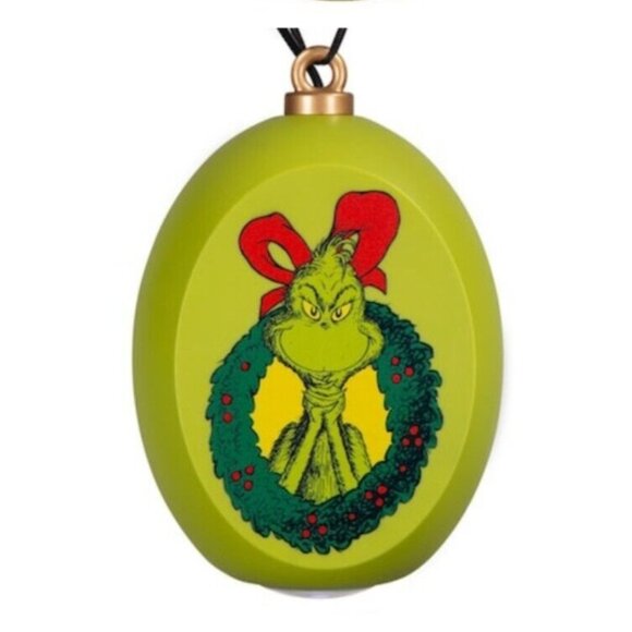 The Grinch LED Whirl-A-Motion Hanging Projection Ornament Holiday Decor Classics - Picture 11 of 16